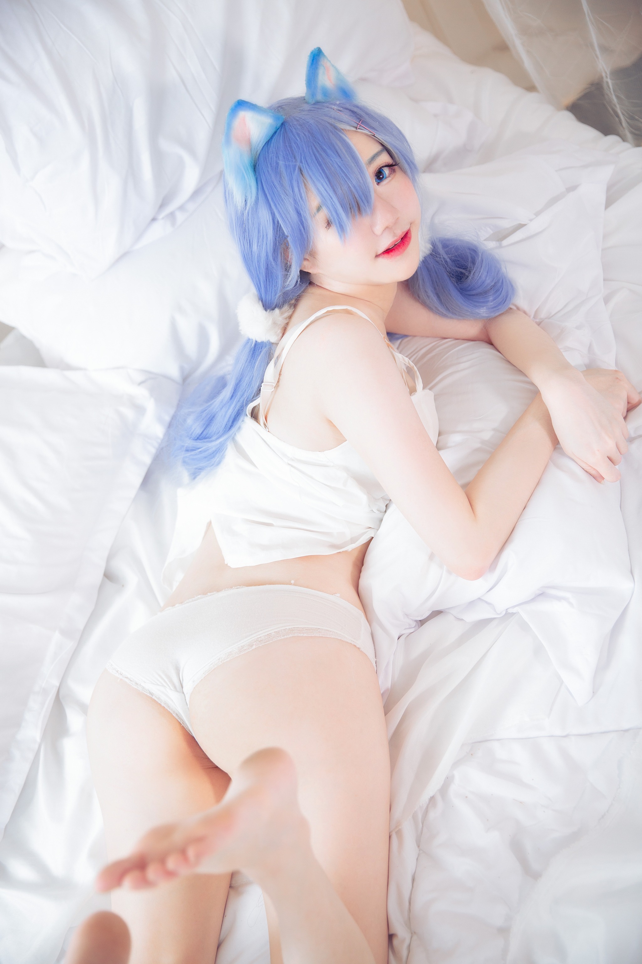 Sally Dorasnow - NO.038 Rem White Kitty [49P]-XikXak